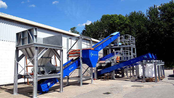 Machinex and Krysteline introduce glass recycling solution to North America